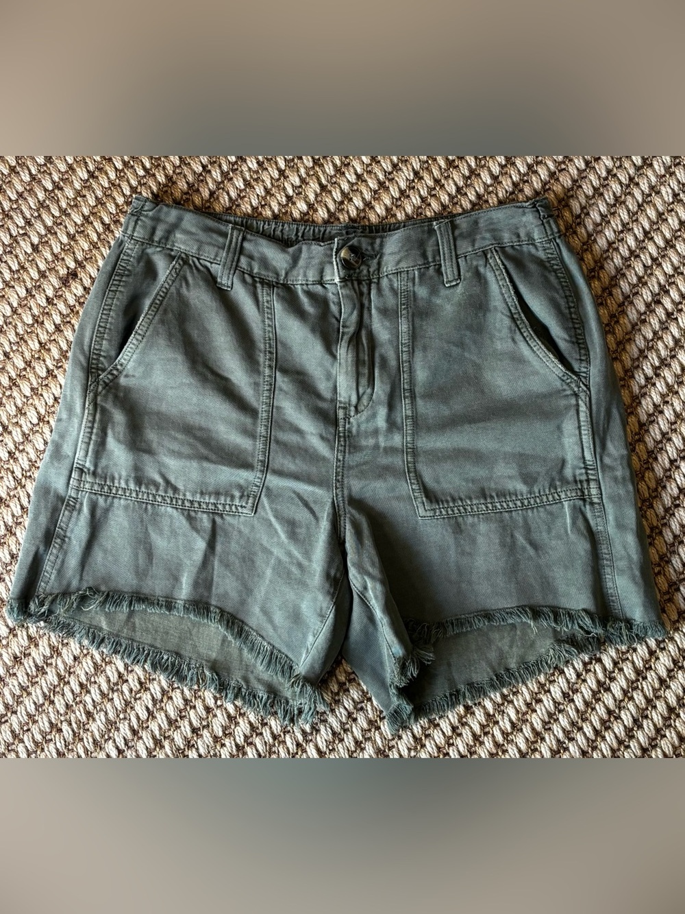 Aerie Green Shorts